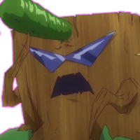 evil wooden man