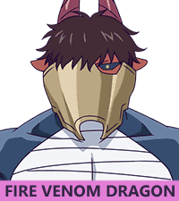 fire venom demon dragon