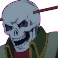 high-ranking skeleton soldier