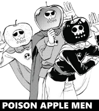 poison apple men