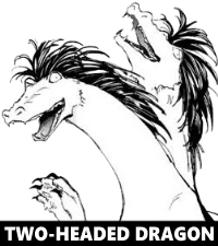 two headed dragon